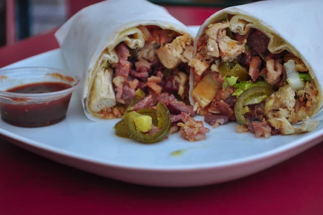 Chicken Bacon Burrito